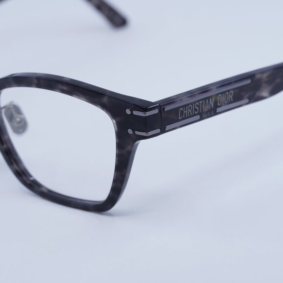 🕶️ New Dior DIORSIGNATUREO S2F 6800 Eyeglasses - Grey Leopard Frame 53mm - Picture 5 of 10
